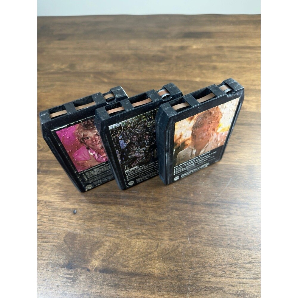 Vintage Rod Stewart Three 8-Track Tapes
